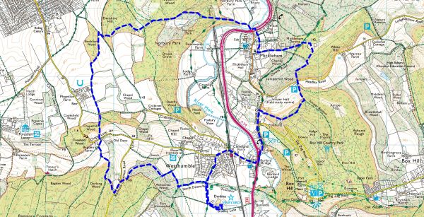 Map of the route